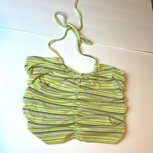 Shein cropped halter top